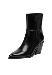 Jenny - JENNY Botki CEO-LS6336-01 Czarny. Kolor: czarny. Materiał: syntetyk, materiał #7