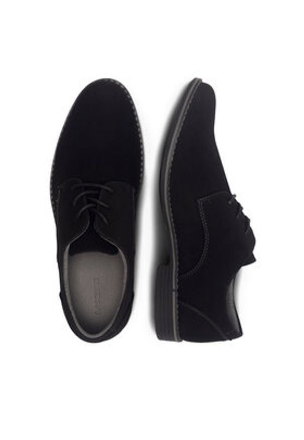 Lanetti Półbuty M16SS025-30 Czarny. Kolor: czarny. Materiał: syntetyk