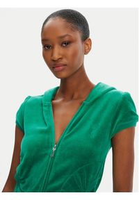 Juicy Couture Bluza Heritage JCGAS125021 Zielony Slim Fit. Kolor: zielony. Materiał: bawełna #3