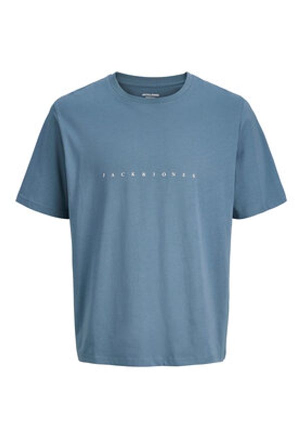 Jack & Jones T-Shirt Star 12234746 Niebieski Regular Fit. Kolor: niebieski. Materiał: bawełna