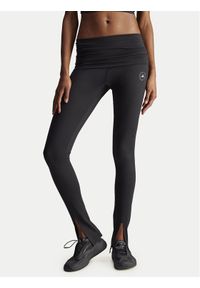 Adidas by Stella McCartney - adidas by Stella McCartney Legginsy TrueStrength IW0515 Czarny Regular Fit. Kolor: czarny. Materiał: syntetyk