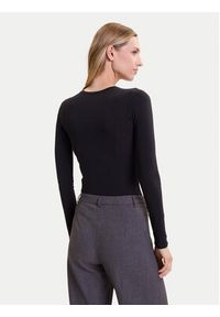 Polo Ralph Lauren Body 4P0490 Czarny Slim Fit. Typ kołnierza: polo. Kolor: czarny. Materiał: bawełna #4