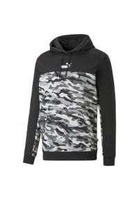 Sweatshirt bluza z kapturem camo Puma ESS Block TR. Typ kołnierza: kaptur. Kolor: czarny. Sport: fitness #1