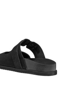 Geox Klapki U Parnaiba U651KA 00022 C9999 Czarny. Kolor: czarny. Materiał: zamsz, skóra #4