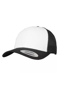 FLEXFIT - Retro Trucker Cap. Kolor: biały, czarny, wielokolorowy. Styl: retro #1