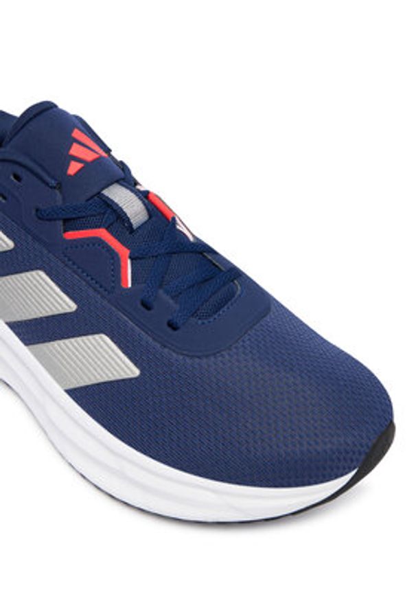 Adidas - adidas Buty do biegania Galaxy 7 JR4944 Granatowy. Kolor: niebieski. Materiał: materiał