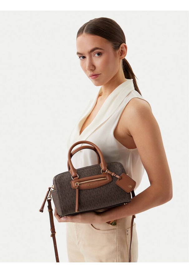 MICHAEL Michael Kors Torebka Jet Set 32S6GTVC0B Brązowy. Kolor: brązowy. Materiał: skórzane
