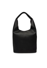 Calvin Klein Torebka Slouchy Pebble Medium Bag LV04F3596G Czarny. Kolor: czarny. Materiał: skórzane #4