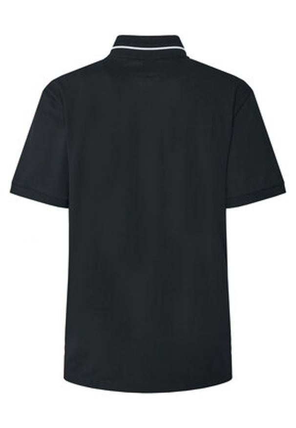 BOSS Polo Philix 50544450 Czarny Slim Fit. Typ kołnierza: polo. Kolor: czarny. Materiał: bawełna