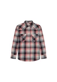 Wrangler - WRANGLER MĘSKA KOSZULA WESTERN SHIRT RED BLUE 112357243 W5B4017570