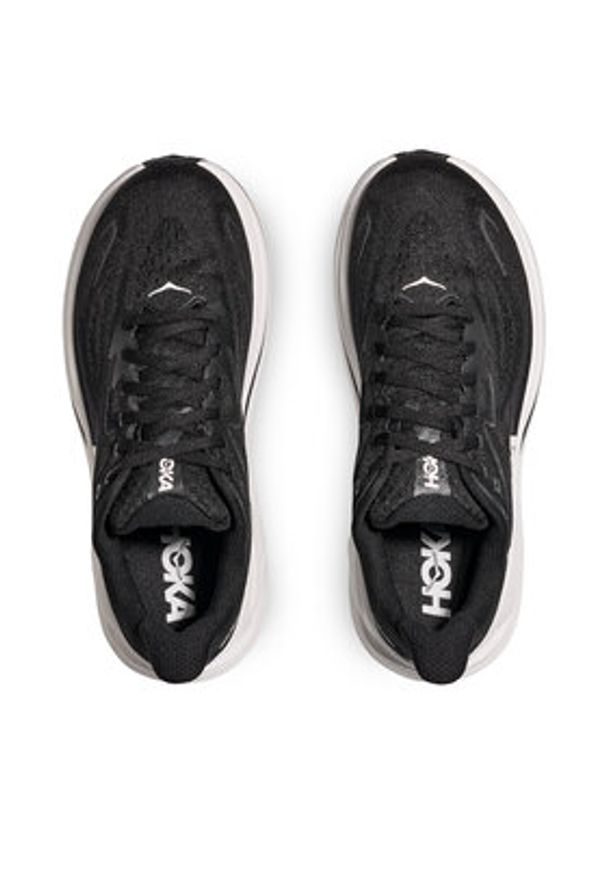 HOKA - Hoka Buty do biegania Clifton 10 Czarny. Kolor: czarny. Materiał: materiał