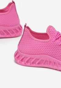 Renee - Różowe Buty Sportowe Artous. Nosek buta: okrągły. Kolor: różowy. Materiał: materiał. Szerokość cholewki: normalna. Wzór: aplikacja. Sport: taniec, bieganie #3