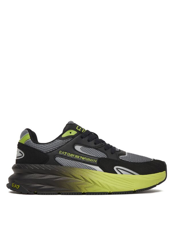 Sneakersy EA7 Emporio Armani. Kolor: czarny