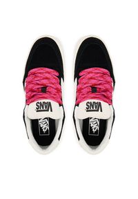 Vans Sneakersy Hylane VN000DB1BMA1 Czarny. Kolor: czarny. Materiał: skóra, zamsz #5