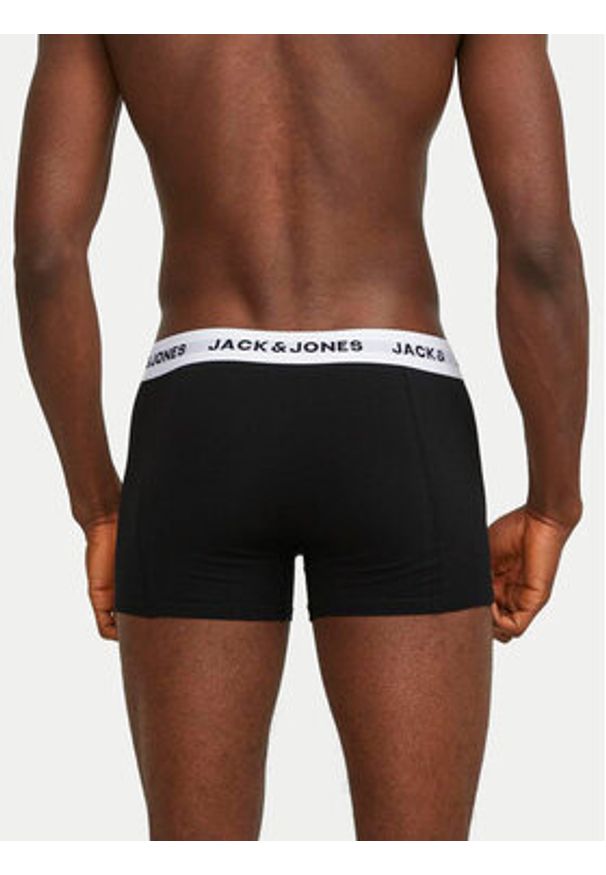 Jack & Jones - Jack&Jones Komplet 5 par bokserek 12254366 Czarny. Kolor: czarny. Materiał: bawełna