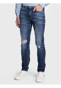 Calvin Klein Jeans Jeansy J30J322803 Niebieski Slim Taper Fit. Kolor: niebieski