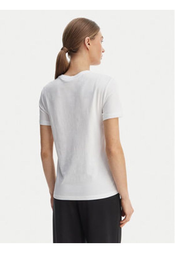 only - ONLY T-Shirt Ketty 15288473 Biały Regular Fit. Kolor: biały. Materiał: bawełna