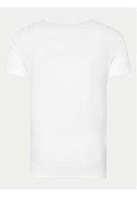 VERSACE - Versace Komplet 2 t-shirtów AU10193 1A10011 Biały Slim Fit. Kolor: biały. Materiał: bawełna #9