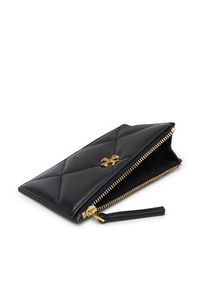 Tory Burch Duży Portfel Damski 158629 Czarny. Kolor: czarny. Materiał: skóra