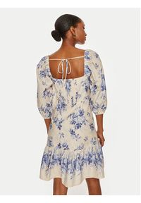 TwinSet - TWINSET Sukienka letnia 241TT2423 Écru Regular Fit. Materiał: bawełna. Sezon: lato #4