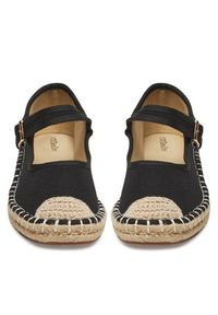 DeeZee Espadryle Q88-512-1 Czarny. Kolor: czarny. Materiał: materiał #3