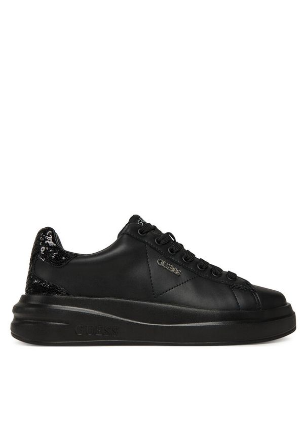 Sneakersy Guess. Kolor: czarny