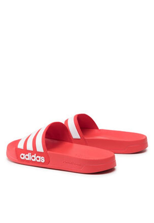 Adidas - adidas Klapki adilette Shower GZ5923 Czerwony. Kolor: czerwony