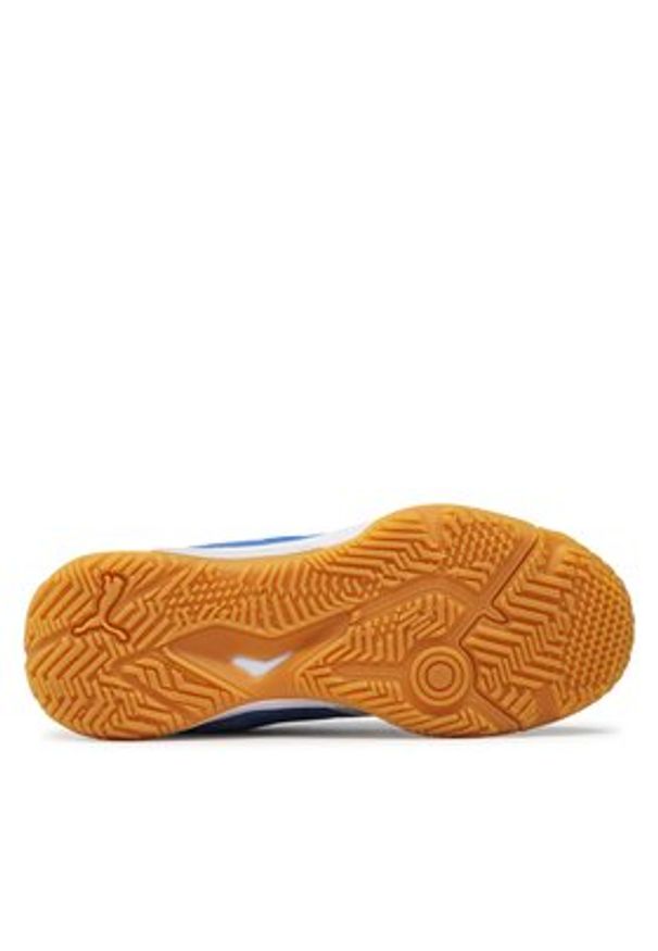Puma Buty halowe Solarflash Jr II 106883 03 Niebieski. Kolor: niebieski. Materiał: skóra