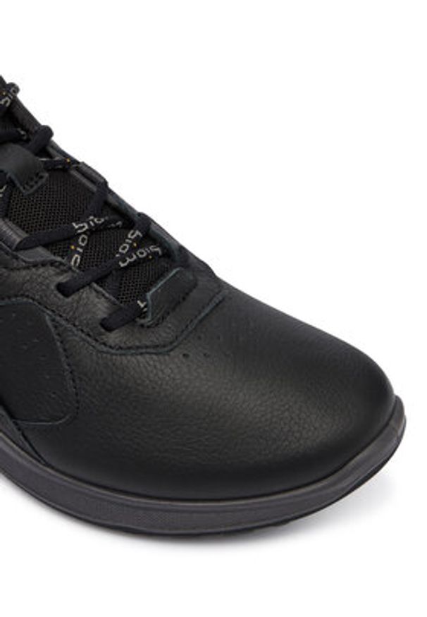 ecco - ECCO Sneakersy Biom Energi Lea 85080301001 Czarny. Kolor: czarny. Materiał: skóra