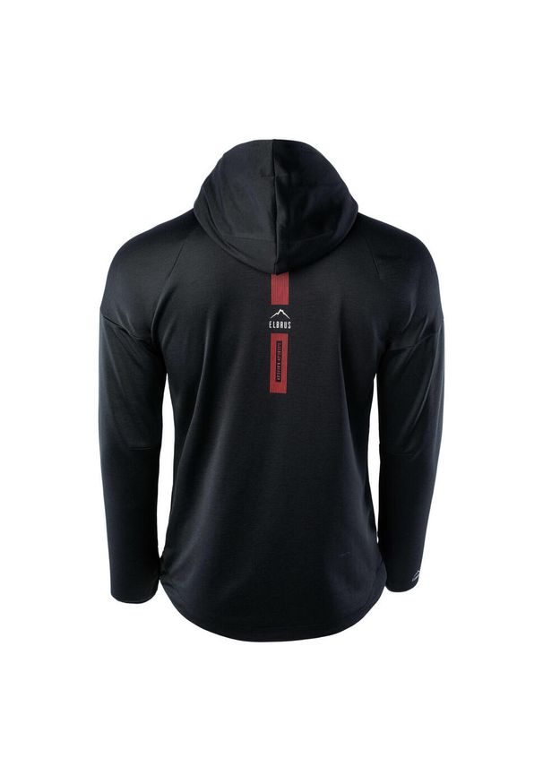 Elbrus - Bluza Rozpinana Męska Mamore. Kolor: czerwony, wielokolorowy, czarny. Styl: sportowy