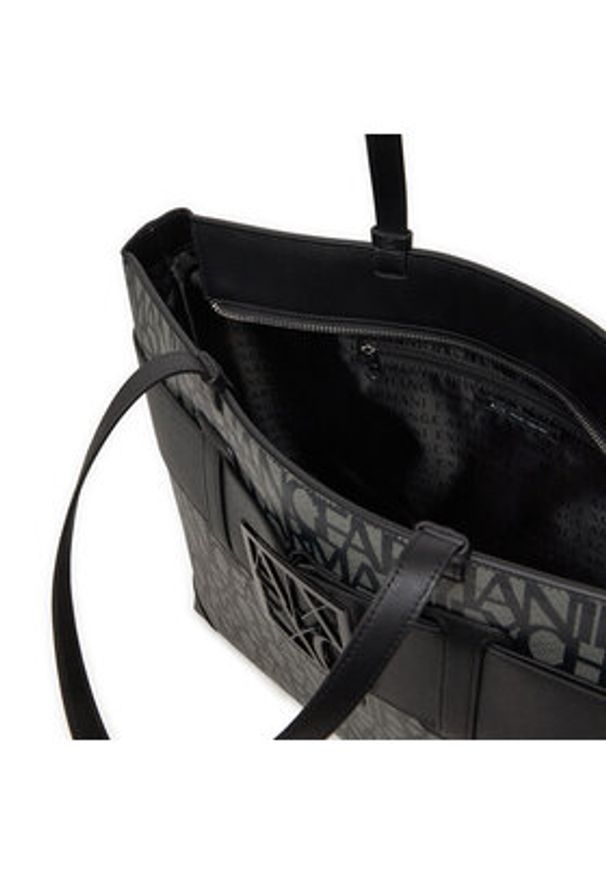 Armani Exchange Torebka 949127 3F742 00850 Czarny. Kolor: czarny. Materiał: skórzane