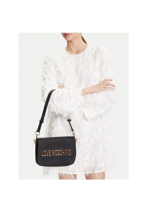 Love Moschino - Torebka LOVE MOSCHINO. Kolor: czarny
