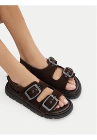 G-Star RAW - G-Star Raw Sandały CEO-WI16-MARS-01 Brązowy ciemny. Kolor: brązowy. Materiał: skóra, zamsz #9