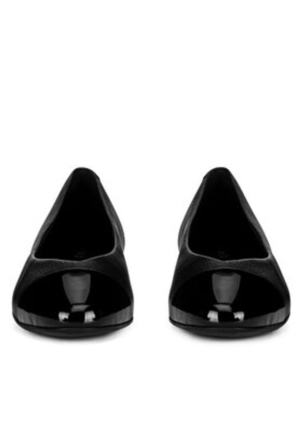 Lasocki Baleriny EST-RUMBA-07 Czarny. Kolor: czarny. Materiał: skóra