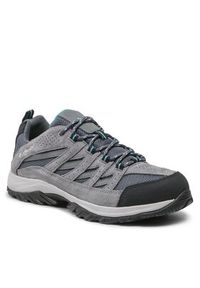 columbia - Columbia Trekkingi Crestwood BL4595 Szary. Kolor: szary. Materiał: zamsz, skóra