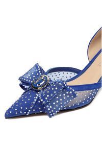 Eva Minge Szpilki EO-AVA-78096-202 Niebieski. Kolor: niebieski. Materiał: zamsz, skóra. Obcas: na szpilce #5