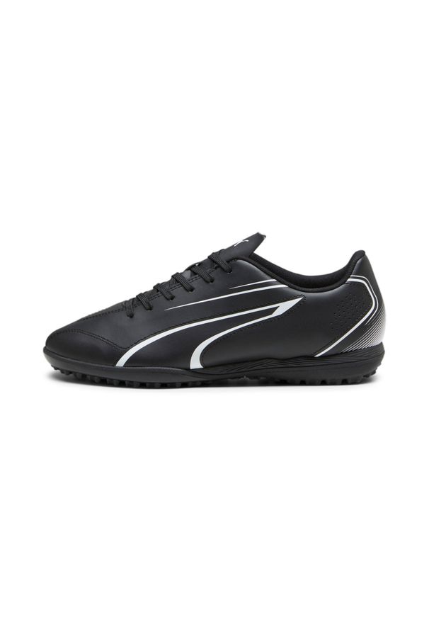 Buty piłkarskie Puma Vitoria TT. Kolor: czarny, biały, wielokolorowy. Sport: piłka nożna