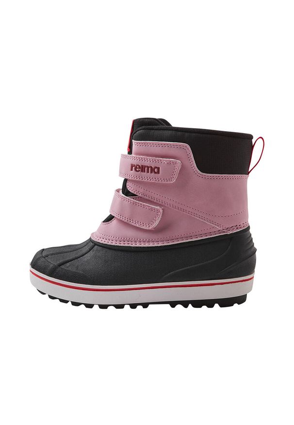 Buty zimowe dla dziecka na rzepy Reima Coconi. Zapięcie: rzepy. Kolor: różowy. Sezon: zima