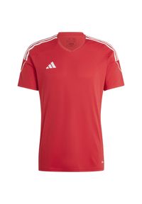 Adidas - Koszulka męska adidas Tiro 23 League Jersey. Kolor: czerwony. Materiał: jersey