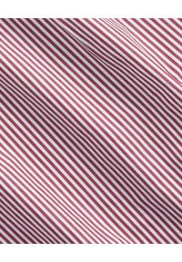 Ralph Lauren - RALPH LAUREN - Czerwona koszula w prążki Custom Fit. Okazja: na co dzień. Typ kołnierza: polo, button down. Kolor: czerwony. Materiał: bawełna. Długość rękawa: długi rękaw. Długość: długie. Wzór: prążki. Styl: klasyczny, casual #5