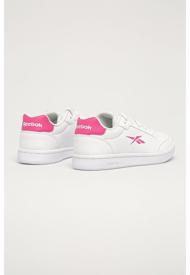 Reebok Classic - Buty dziecięce Royal Vector Smash. Nosek buta: okrągły. Zapięcie: sznurówki. Kolor: biały. Materiał: guma. Model: Reebok Royal, Reebok Classic