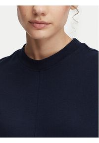 TOMMY HILFIGER - Tommy Hilfiger Sukienka codzienna WW0WW50825 Granatowy Regular Fit. Okazja: na co dzień. Kolor: niebieski. Materiał: bawełna. Typ sukienki: proste. Styl: casual #3