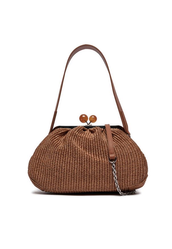 Weekend Max Mara Torebka Fortuna 2415511055 Brązowy. Kolor: brązowy