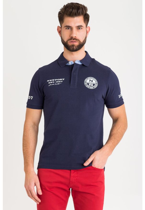 POLO North Sails. Typ kołnierza: polo. Styl: elegancki