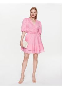 Lauren Ralph Lauren Sukienka codzienna 250903205001 Różowy Regular Fit. Okazja: na co dzień. Kolor: różowy. Materiał: bawełna. Typ sukienki: proste. Styl: casual #5