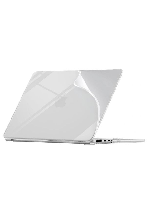 TECH-PROTECT - Etui Tech-Protect Smartshell macbook Air 13 M2-M5 2023-2026 crystal clear. Materiał: guma, softshell. Styl: casual, klasyczny