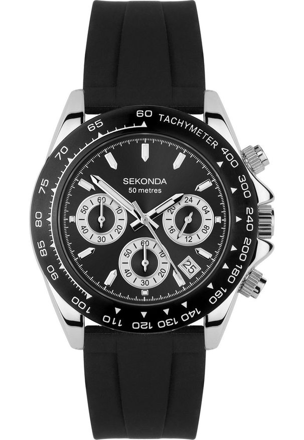 Zegarek Sekonda Zegarek męski Sekonda 30199 czarny. Kolor: czarny
