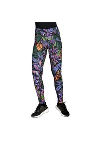 NESSI SPORTSWEAR - Legginsy ocieplane do biegania damskie Nessi Sportswear. Kolor: fioletowy