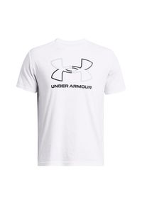 Under Armour - T-shirt Męski GL Foundation Uodate. Kolor: biały