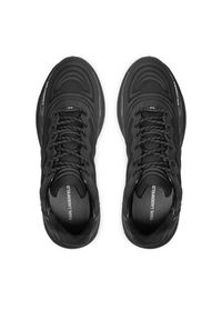 Karl Lagerfeld - KARL LAGERFELD Sneakersy KL52414F Czarny. Kolor: czarny. Materiał: materiał
